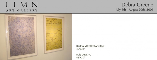 Debra Greene Solo Exhibition at LIMN Gallery