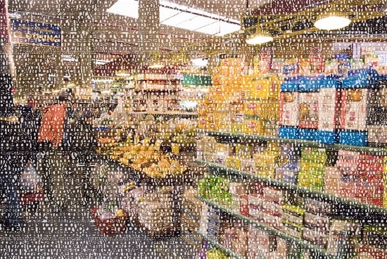 Stephanie Lempert, "Language of Space Series, Essex Market, February 3, 2007"