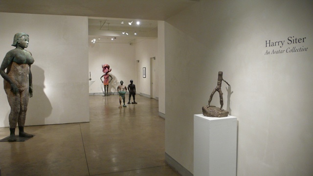 Harry Siter, An Avatar Collective, Solo Exhibition Installation at LIMN Art Gallery
