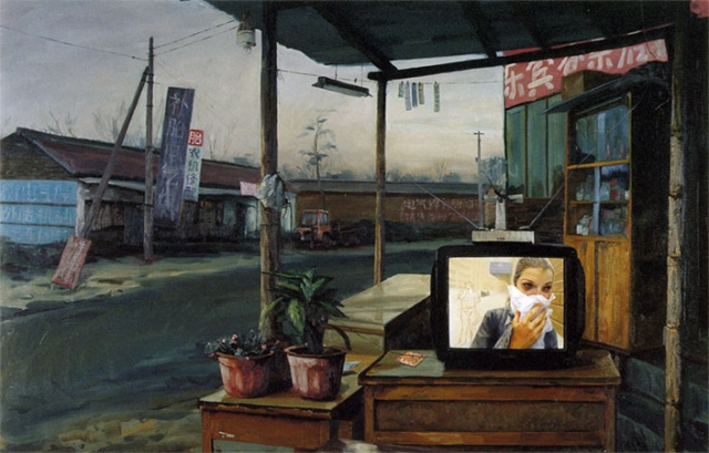 Weng Yunpeng "Lei Bin Drugstore in Song Zhuang Town"