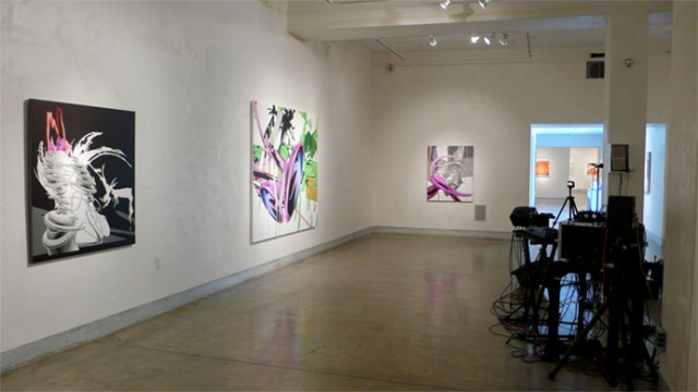 Ted Vasin � Painting and Sound, Installation View