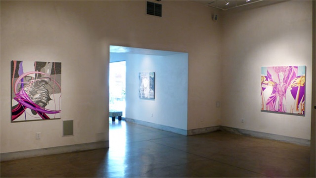 Ted Vasin � Painting and Sound, Installation View