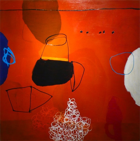 Silvia Poloto  "Observations in Deep Orange 21"