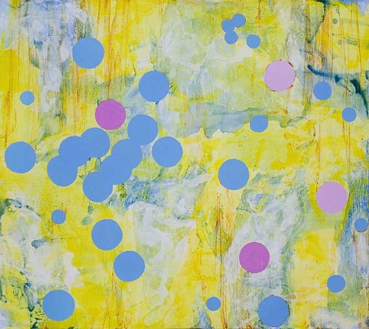 Joan Moment, "Cloud Cover", 2005, acrylic on canvas, 32"x36"