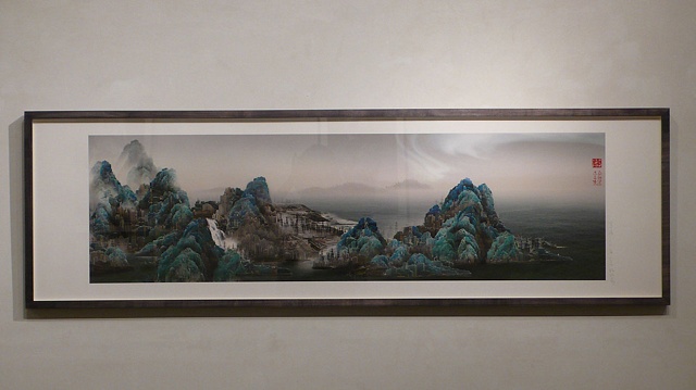 Installation view of Yang Yongliang: Photographic Works, Sept. 25 - Nov. 7, 2009 at LIMN Gallery