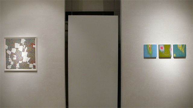 Installation view of Group Show: Summer Abstractions, July 25 - Sept. 12, at LIMN Gallery