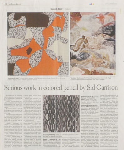 San Francisco Chronicle Review on Sid Garrison