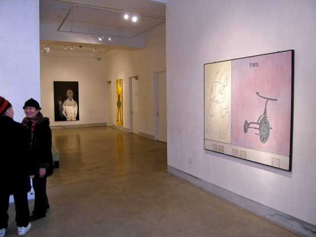 Installation shot exhibition January 07