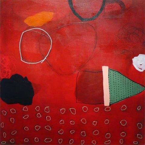 Silvia Poloto  "Observations in Red 25"