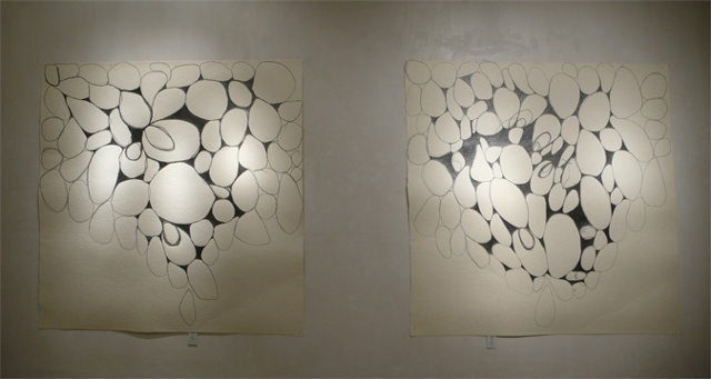 Cathy Stone, BLACK Installation at LIMN Art Gallery