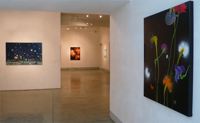 Installation view of Group Show: Summer Abstractions, July 25 - Sept. 12, at LIMN Gallery
