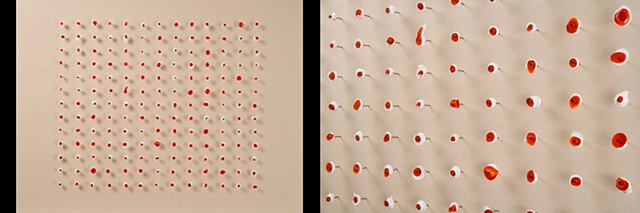 Debra Greene, "13x13 Elementals:Orange"