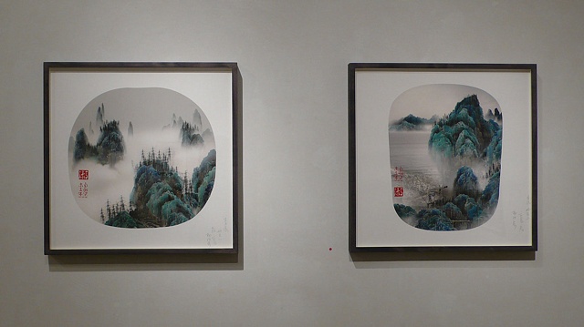 Installation view of Yang Yongliang: Photographic Works, Sept. 25 - Nov. 7, 2009 at LIMN Gallery