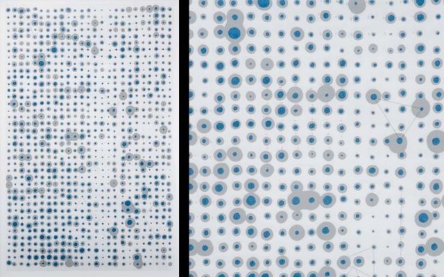 Debra Greene "Gray Geo-Graph I"
