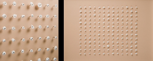 Debra Greene, "13x13 Elementals:White"