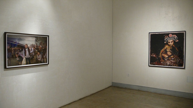 Installation view of "Some Place Else": Sept. 25 - Nov. 7 at LIMN Gallery