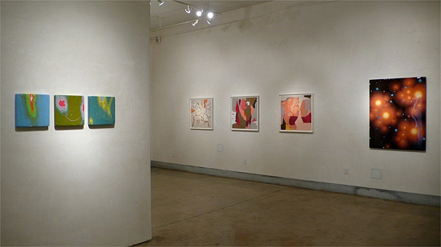 Installation view of Group Show: Summer Abstractions, July 25 - Sept. 12, at LIMN Gallery