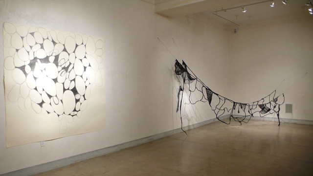 Cathy Stone, BLACK Installation at LIMN Art Gallery