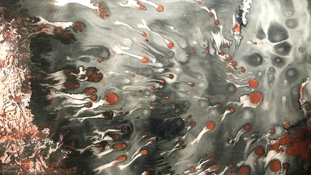 Poetry in Painting - The Work of Ming Ren, installation detail view