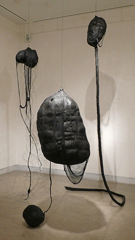 Cathy Stone, BLACK Installation at LIMN Art Gallery