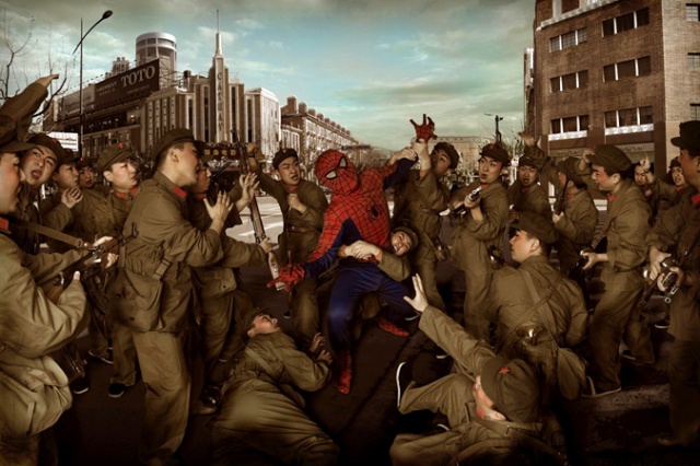 Red Army versus Spiderman 1