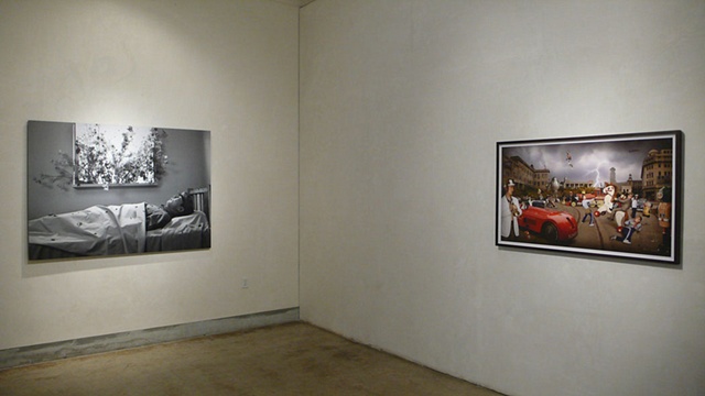 Installation view of "Some Place Else": Sept. 25 - Nov. 7 at LIMN Gallery