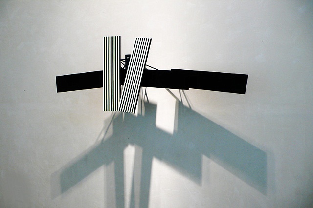 Dean DeCocker, "Sea Stripes", 18"x45"x12"