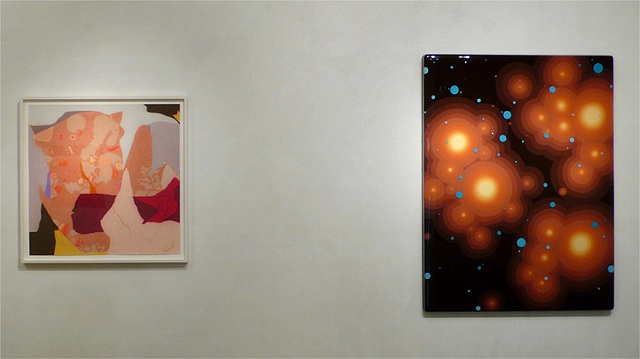 Installation view of Group Show: Summer Abstractions, July 25 - Sept. 12, at LIMN Gallery
