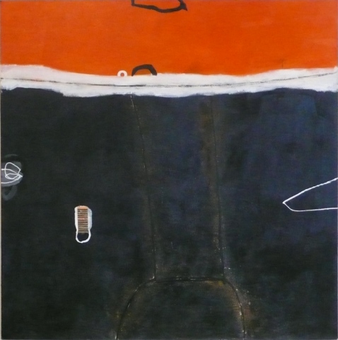 Silvia Poloto  "Observation Dark Gray 1"