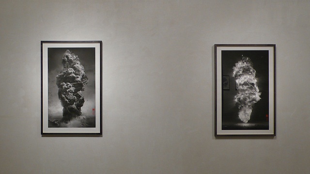 Installation view of Yang Yongliang: Photographic Works, Sept. 25 - Nov. 7, 2009 at LIMN Gallery