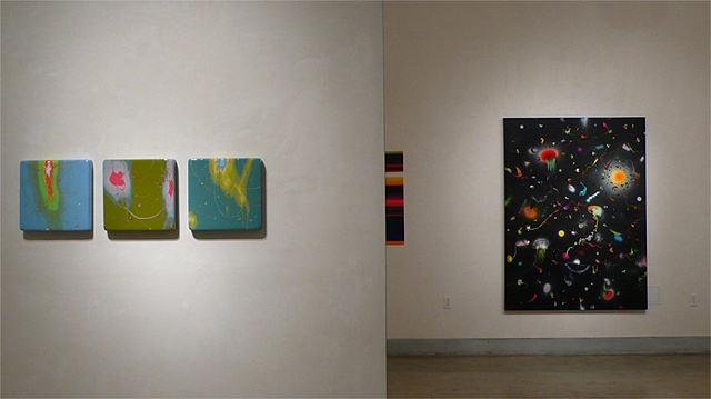 Installation view of Group Show: Summer Abstractions, July 25 - Sept. 12, at LIMN Gallery