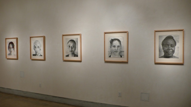 Diane Jacobs "Woven Portraits: Terry, Ann, Beatrice, Rose & Arrie"