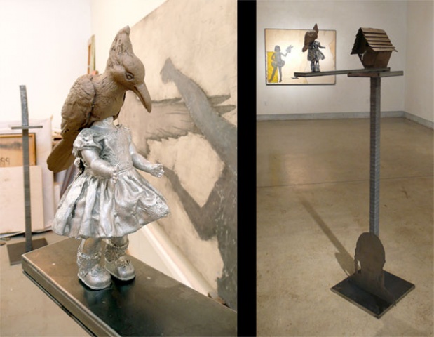 Lynn Criswell Sculpture "A Statement or A Question"