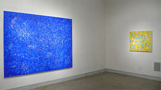 Installation view of Joan Moment: Intermittent Mapping, July 25 - Sept. 12, 2009 at LIMN Gallery