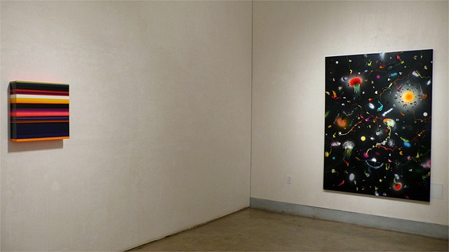 Installation view of Group Show: Summer Abstractions, July 25 - Sept. 12, at LIMN Gallery