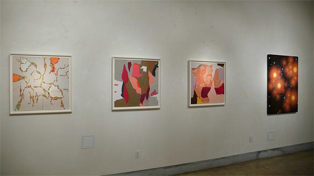 Installation view of Group Show: Summer Abstractions, July 25 - Sept. 12, at LIMN Gallery
