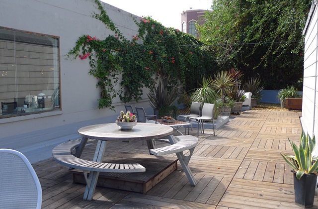 Gallery patio