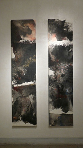 Poetry in Painting - The Work of Ming Ren, installation view