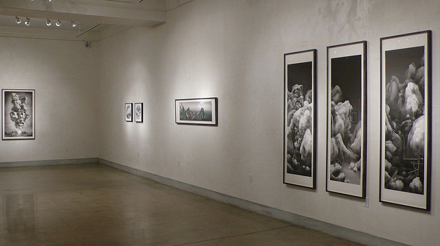 Installation view of Yang Yongliang: Photographic Works, Sept. 25 - Nov. 7, 2009 at LIMN Gallery