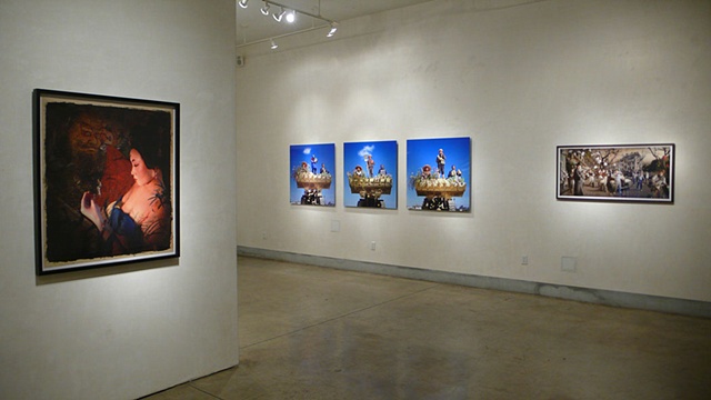 Installation view of "Some Place Else": Sept. 25 - Nov. 7 at LIMN Gallery