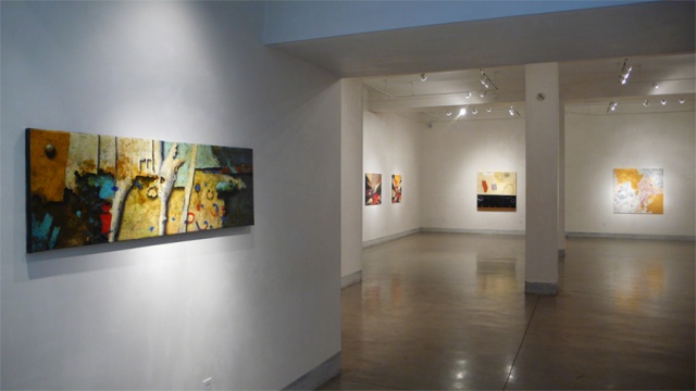 Installation view of main gallery