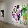 Ted Vasin  Painting and Sound, Installation View