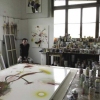 Thierry Feuz , artist in studio