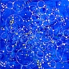 Joan Moment, "Star Map II", 2005, acrylic on canvas, 30"x80"