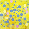 Joan Moment, "Pop Op", 2006, acrylic on canvas, 32"x36"