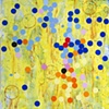 Joan Moment, "Tiddlywinks", 2009, acrylic on canvas, 80"x60"