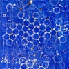 Joan Moment, "Double Cluster", 2008, acrylic on canvas, 48.5"x32"