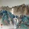 Yang Yongliang, "Viridescence, Stock World"