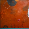 Silvia Poloto  "Observations in Deep Orange 11"