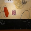 Silvia Poloto  "Cream and Coal 4"